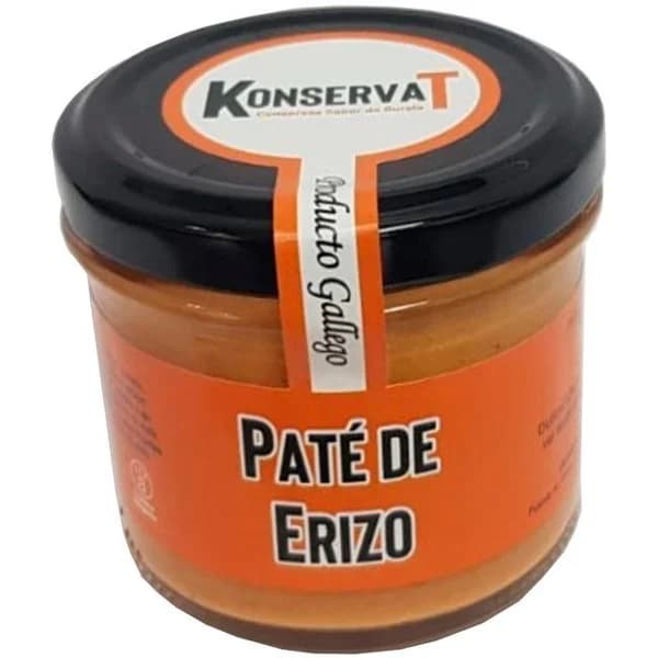 Paté de erizo artesano KONSERVAT, frasco 110 g - 1 ud - Imagen del producto en Findit