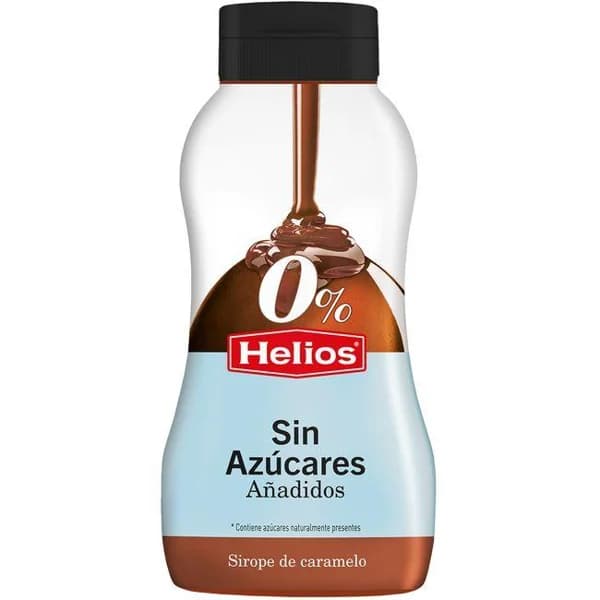 Sirope de caramelo 0% HELIOS, bote 270 g - 1 ud - Imagen del producto en Findit
