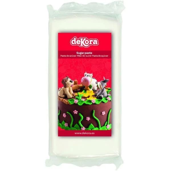 Fondant blanco DEKORA, paquete 250 g - 0.25 kg - Imagen del producto en Findit