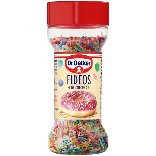 Fideos de colores DR. OETKER, bote 50 g - 0.05 kg - Imagen del producto en Findit