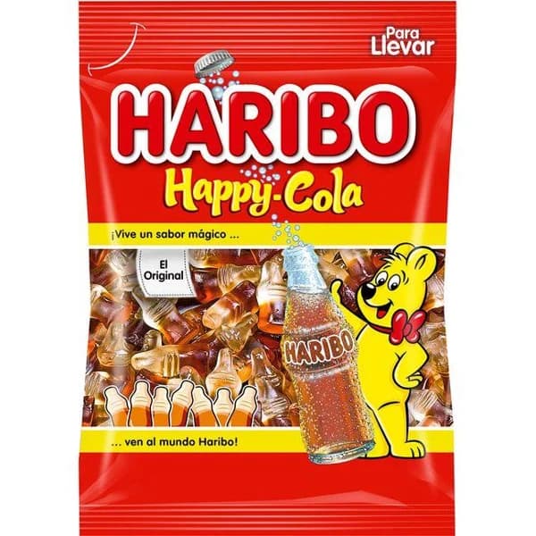 Gomis Happy Cola HARIBO, bolsa 100 g - 0.1 kg - Imagen del producto en Findit