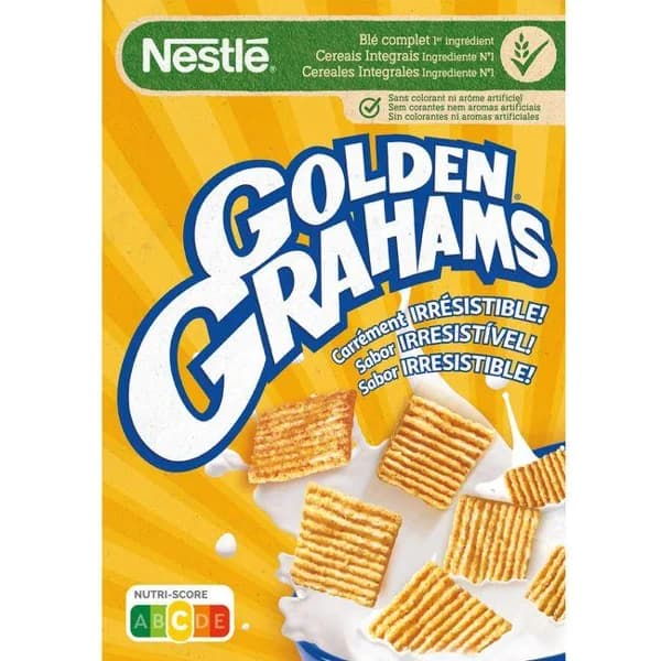 Cereales Golden Grahams NESTLÉ, caja 375 g - 0.38 kg - Imagen del producto en Findit