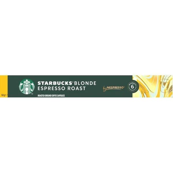 Café Blonde compatible Nespresso STARBUCKS, caja 10 uds - 10 ud - Imagen del producto en Findit
