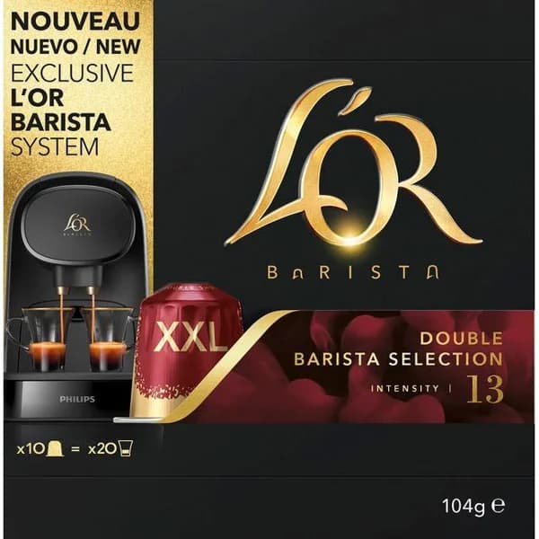 Café Doble Barista compatible Nespresso L'OR, caja 10 uds - 10 ud - Imagen del producto en Findit