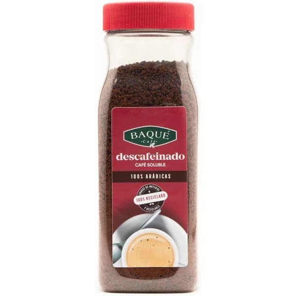 Café soluble descafeinado BAQUÉ, frasco 200 g - 0.2 kg - Imagen del producto en Findit