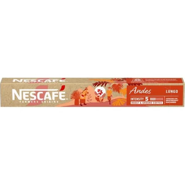 Café Andes compatible Nespresso NESCAFÉ, caja 10 uds - 10 ud - Imagen del producto en Findit