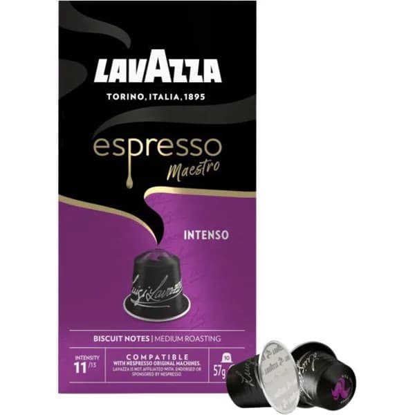 Café Espreso Intenso compatible Nespresso LAVAZZA, caja 10 uds - 10 ud - Imagen del producto en Findit