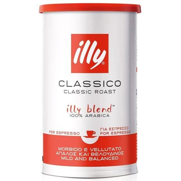 Café molido tueste clásico ILLY, lata 185 g - 0.19 kg - Imagen del producto en Findit