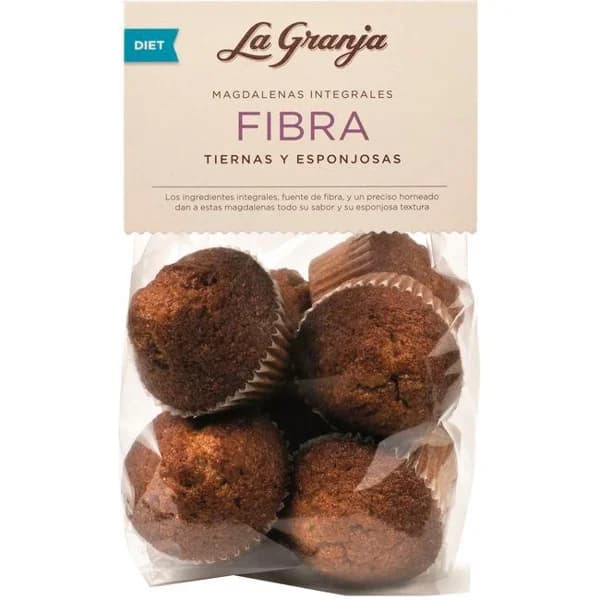 Magdalena integral LA GRANJA, 8 uds, bolsa 250 g - 1 ud - Imagen del producto en Findit