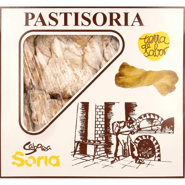 Lazos de azúcar PASTISORIA, caja 450 g - 0.45 kg - Imagen del producto en Findit