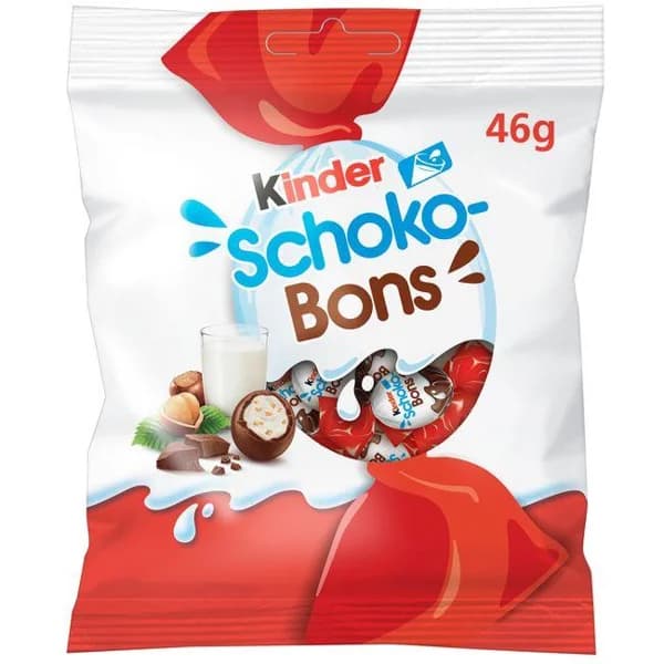 Schokobons Lc KINDER, bolsa 46 g - 0.05 kg - Imagen del producto en Findit