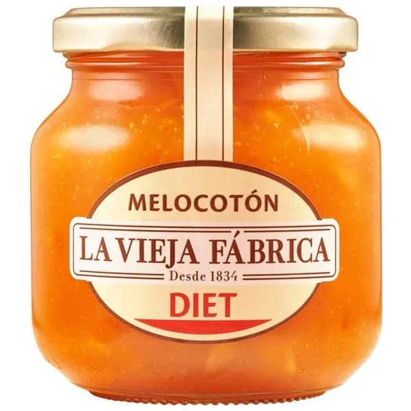 Mermelada de melocotón LA VIEJA FABRICA Diet, frasco 280 g - 0.28 kg - Imagen del producto en Findit
