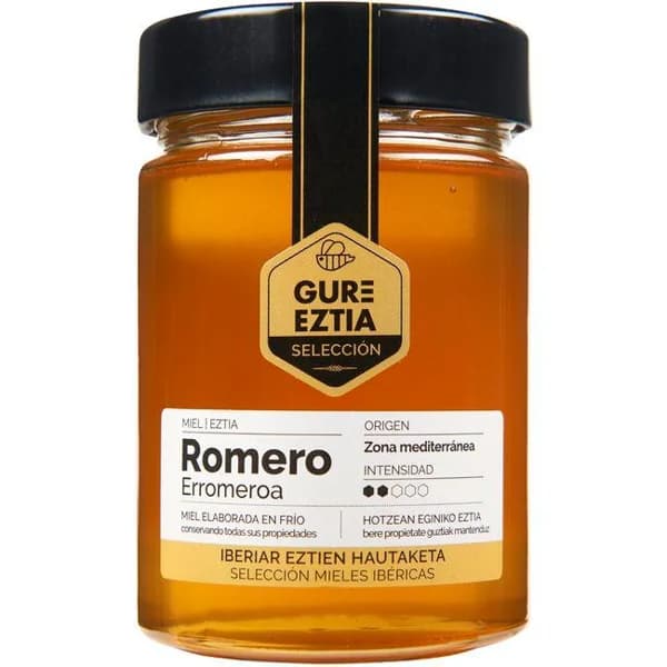 Miel de romero selección GURE EZTIA, frasco 400 g - 0.4 kg - Imagen del producto en Findit