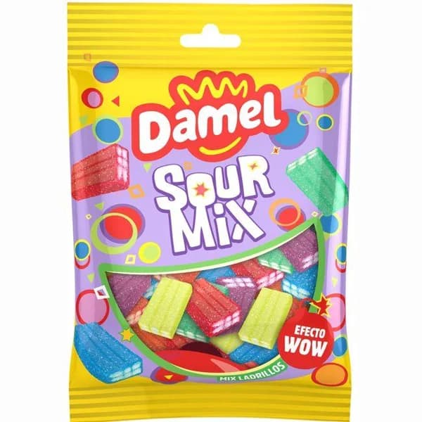 Gominolas Sour Mix DAMEL, bolsa 135 g - 1 ud - Imagen del producto en Findit