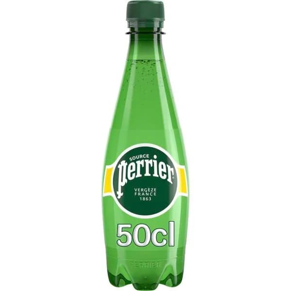 Agua con gas PERRIER, botellín 50 cl - 0.5 l - Imagen del producto en Findit