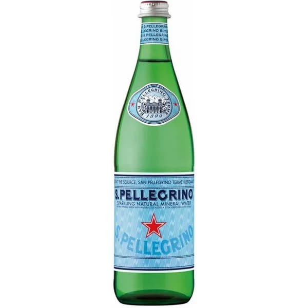 Agua con gas SAN PELLEGRINO, botella 75 cl - 0.75 l - Imagen del producto en Findit