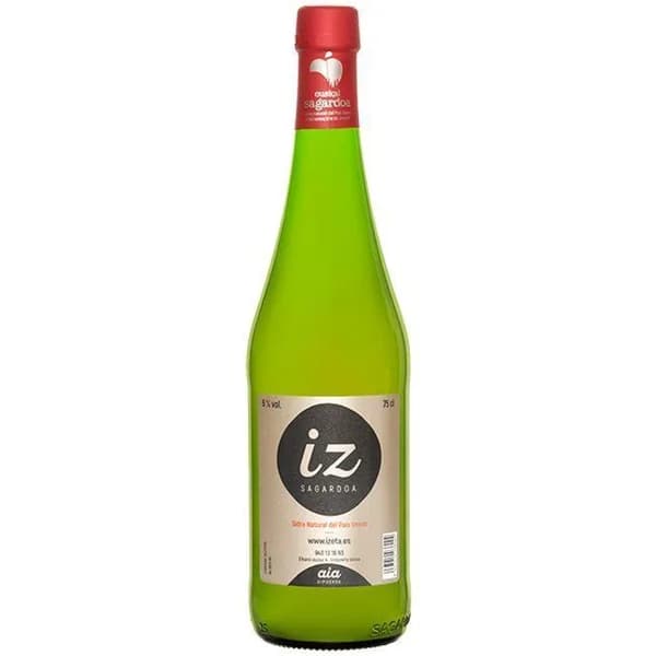 Sidra natural D.O. Euskal Sagardoa IZETA, botella 75 cl - 0.75 l - Imagen del producto en Findit