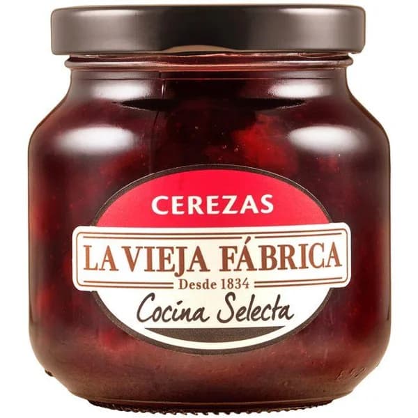 Mermelada de cereza LA VIEJA FABRICA C. Selecta, frasco 285 g - 0.29 kg - Imagen del producto en Findit