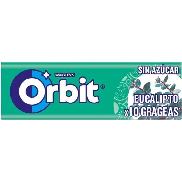 Chicle de eucalipto en gragea Lc ORBIT, paquete 14 g - 1 ud - Imagen del producto en Findit