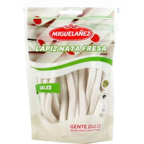 Lápiz de nata y fresa MIGUELAÑEZ, bolsa 165 g - 1 ud - Imagen del producto en Findit