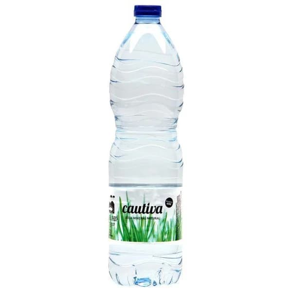 Agua mineral CAUTIVA, botella 1,5 litros - 1.5 l - Imagen del producto en Findit
