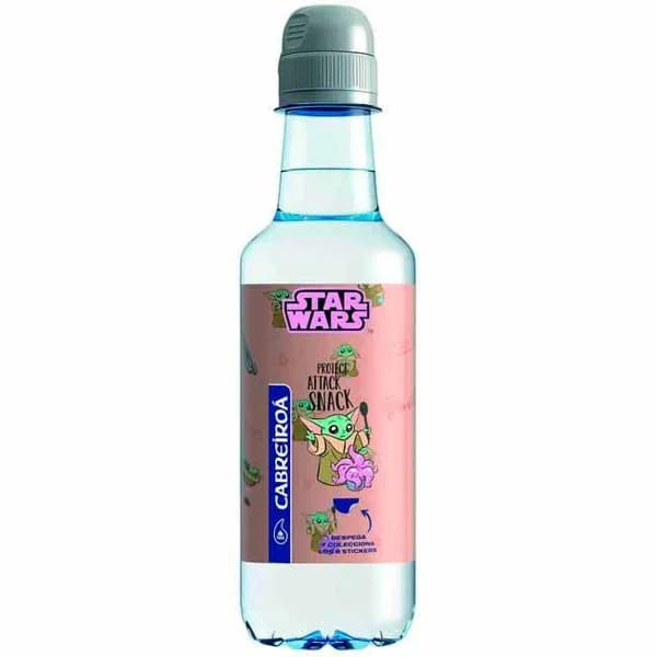 Agua sin gas CABREIROA, botellín tapón sport 33 cl - 0.33 l - Imagen del producto en Findit