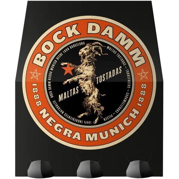 Cerveza BOCK DAMM, pack 6x25 cl - 1 ud - Imagen del producto en Findit