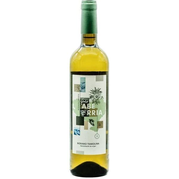 Txakoli D.O. Bizkaia GURE ABERRIA, botella 75 cl - 0.75 l - Imagen del producto en Findit