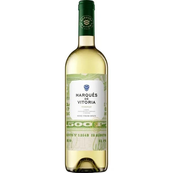 Vino Blanco Verdejo De La Tierra M. DE VITORIA, botella 75 cl - 0.75 l - Imagen del producto en Findit