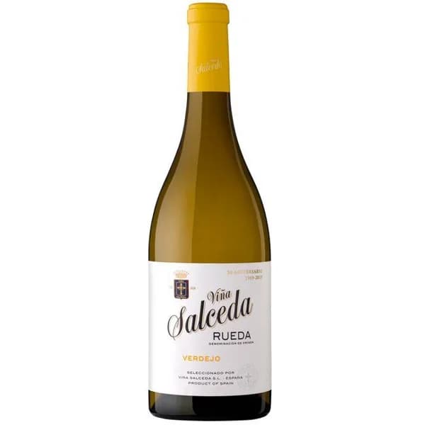 Vino Blanco Verdejo D.O. Rueda VIÑA SALCEDA, botella 75 cl - 0.75 l - Imagen del producto en Findit