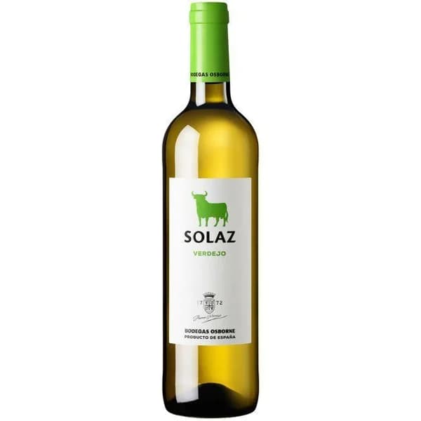 Vino Blanco Joven SOLAZ, botella 75 cl - 0.75 l - Imagen del producto en Findit