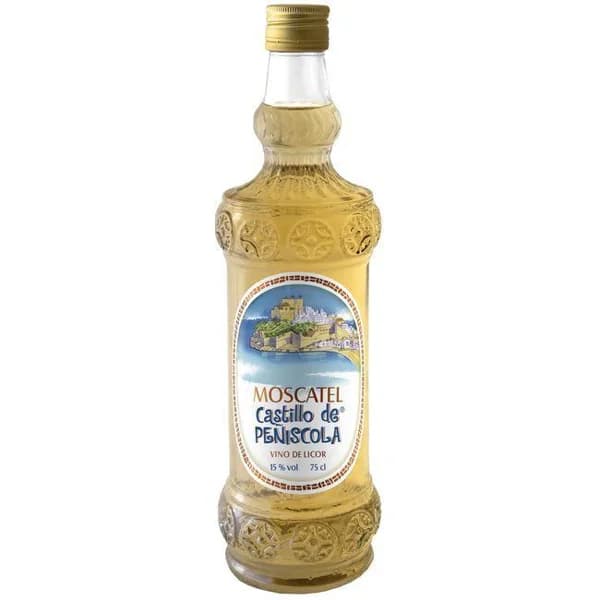 Moscatel CASTILLO DE PEÑISCOLA, botella 75 cl - 0.75 l - Imagen del producto en Findit