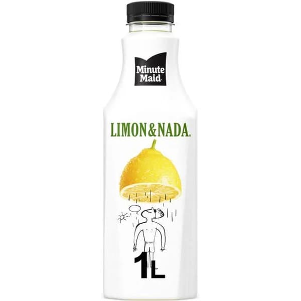 Limonada Limón&Nada M. MAID, botella 1 litro - 1 ud - Imagen del producto en Findit