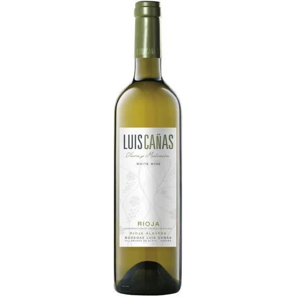 Vino Blanco D.O.C Rioja Rioja Alavesa LUIS CAÑAS, botella 75 cl - 0.75 l - Imagen del producto en Findit
