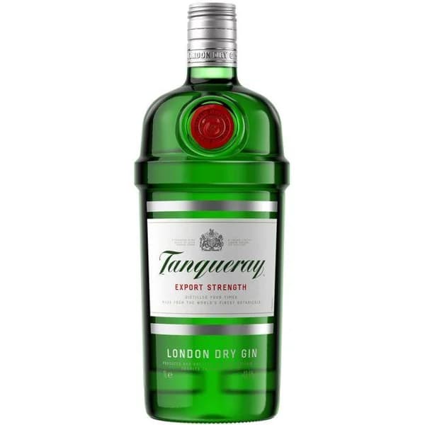 Ginebra TANQUERAY, botella 1 litro - 1 l - Imagen del producto en Findit