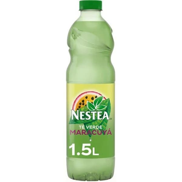 Refresco de té verde al maracuyá NESTEA, botella 1,5 litros - 1.5 l - Imagen del producto en Findit