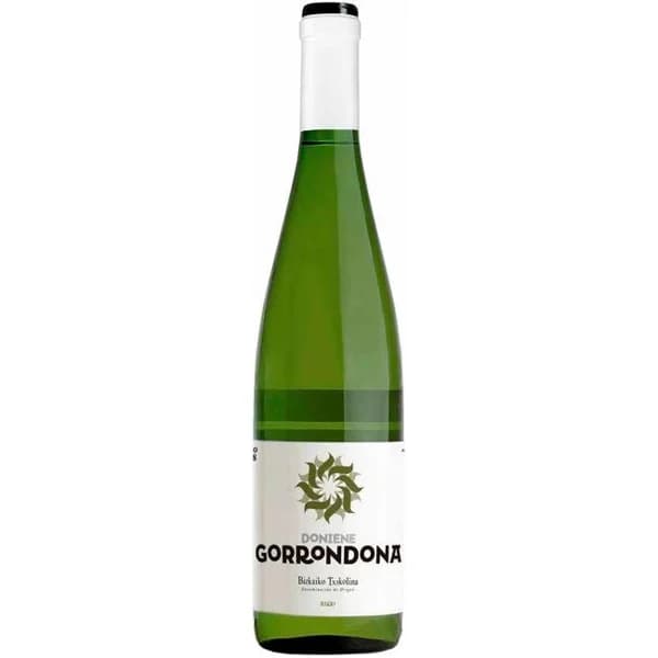 Txakoli D.O. Bizkaia GORRONDONA, botella 75 cl - 0.75 l - Imagen del producto en Findit