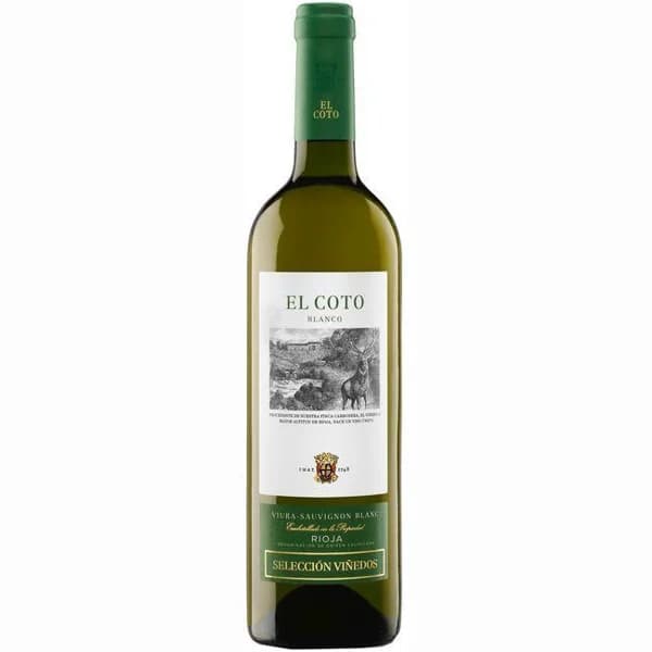 Vino Blanco Selección Viñedos EL COTO, botella 75 cl - 0.75 l - Imagen del producto en Findit