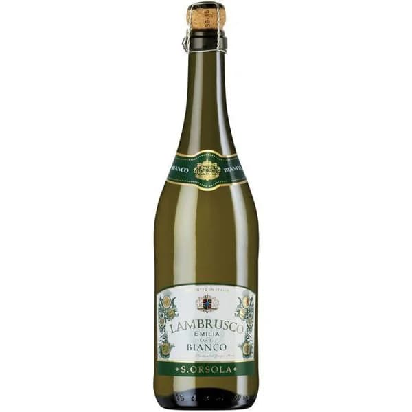 Vino Blanco Lambrusco Italia S. ORSOLA, botella 75 cl - 0.75 l - Imagen del producto en Findit