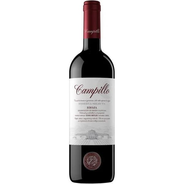 Vino Tinto Reserva D.O. Rioja CAMPILLO, botella 75 cl - 0.75 l - Imagen del producto en Findit