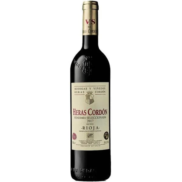 Vino Tinto Crianza D.O.C. Rioja HERAS CORDÓN, botella 75 cl - 0.75 l - Imagen del producto en Findit