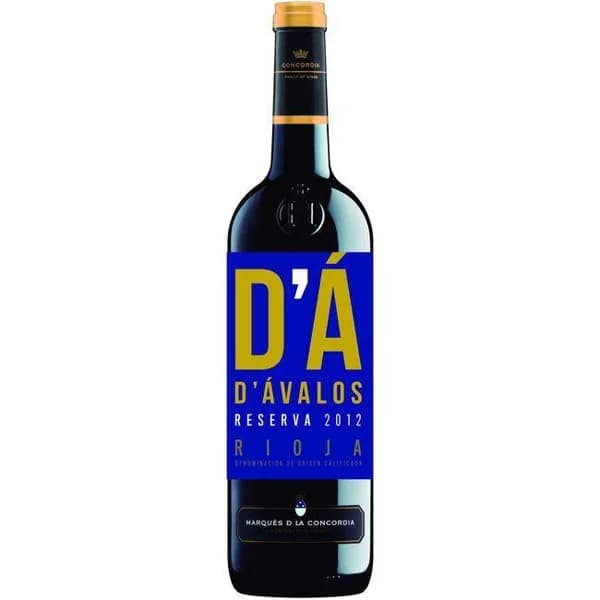 Vino Tinto Reserva D.O.C. Rioja DAVALOS, botella 75 cl - 1 ud - Imagen del producto en Findit