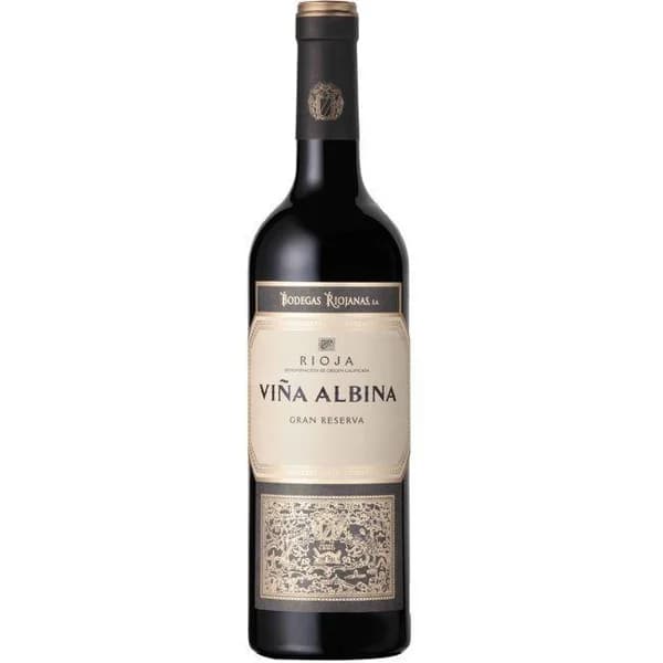 Vino Tinto Gran Reserva Rioja VIÑA ALBINA, botella 75 cl - 0.75 l - Imagen del producto en Findit