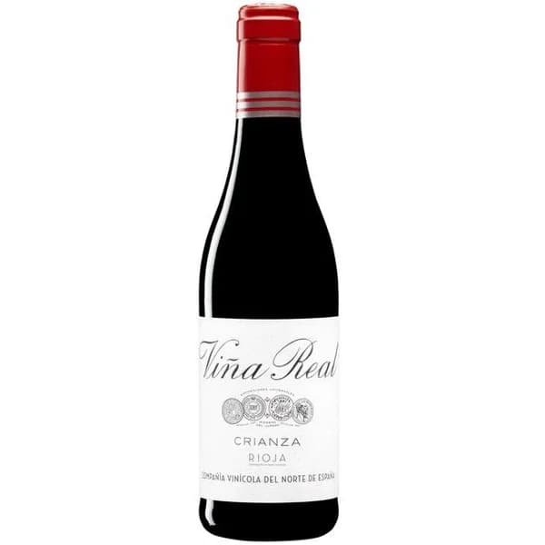 Vino Tinto Crianza D.O. Rioja VIÑA REAL, botellín 37 cl - 0.37 l - Imagen del producto en Findit