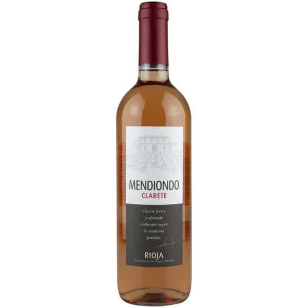 Vino Clarete Cordovín Rioja MENDIONDO, botella 75 cl - 0.75 l - Imagen del producto en Findit