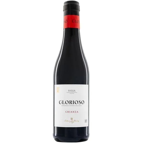 Vino Tinto Crianza D.O. Rioja GLORIOSO, botellín 37 cl - 0.37 l - Imagen del producto en Findit