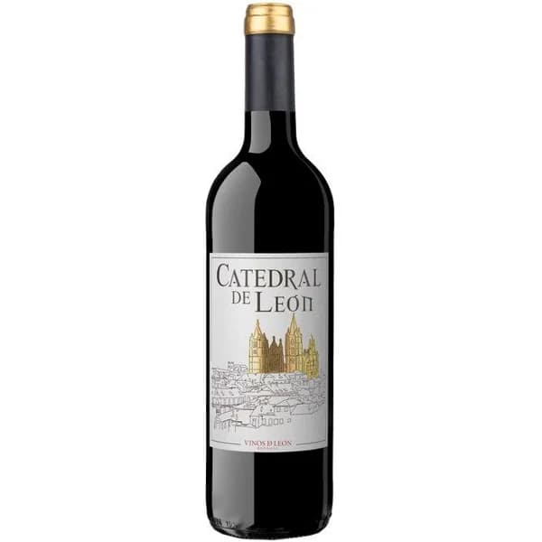 Vino Tinto CATEDRAL DE LEÓN, botella 75 cl - 0.75 l - Imagen del producto en Findit