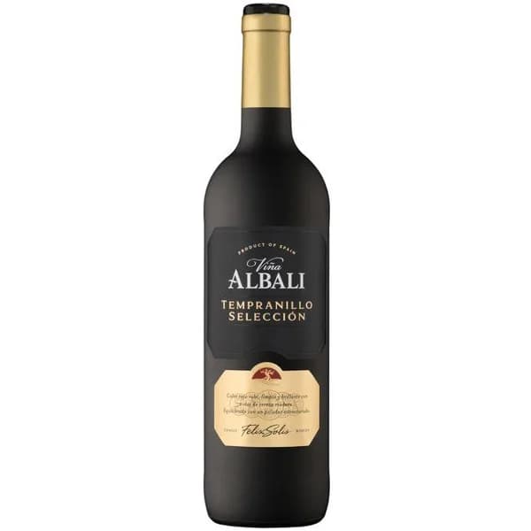 Vino Tinto Joven Tempranillo Valdepeñas V. ALBALI, botella 75 cl - 0.75 l - Imagen del producto en Findit