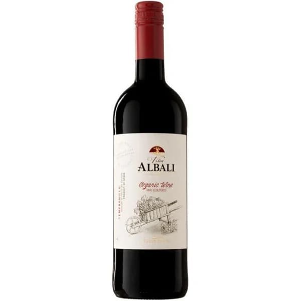 Vino Tinto Tempr. D.O. Valdepeñas Orgánico ALBALI, botella 75 cl - 0.75 l - Imagen del producto en Findit