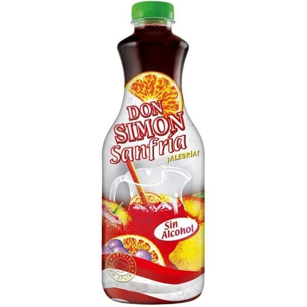 Sangría sin alcohol SIMÓN, brik 1,5 litros - 1.5 l - Imagen del producto en Findit